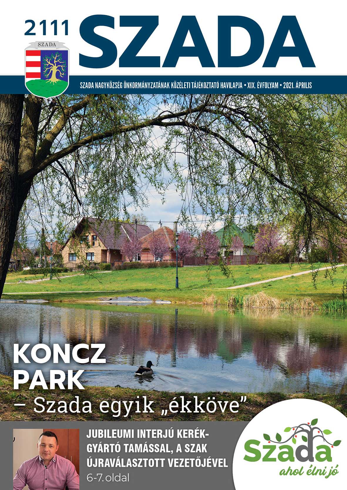 2021 04 2111 Szada Cimlap